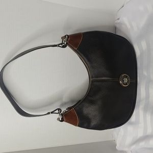 DOONEY &BOURKE  BROWN LEATHER SHOULDER BAG PURSE